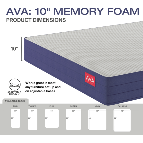10" Copper Memory Foam - Image 5
